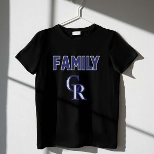 Colorado Rockies Family T-Shirt – Perfect For Game Day Fun!