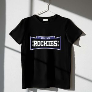 Colorado Rockies Team Logo T-Shirt For Sports Fans And Enthusiasts