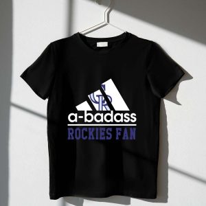 Colorado Rockies Gr Logo Men'S Badass Fan T-Shirt For Game Day