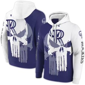 Colorado Rockies Graphic Hoodie With All-Over Print Design
