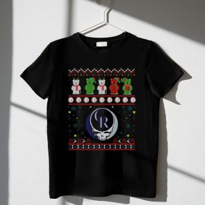 Grateful Dead Bears Holiday T-Shirt | Colorado Rockies Fan Gear