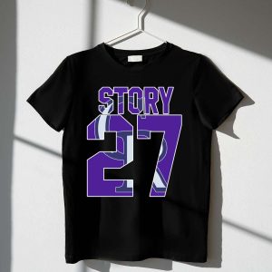 Colorado Rockies Story 27 Player Number T-Shirt - Men'S Baseball Tee
