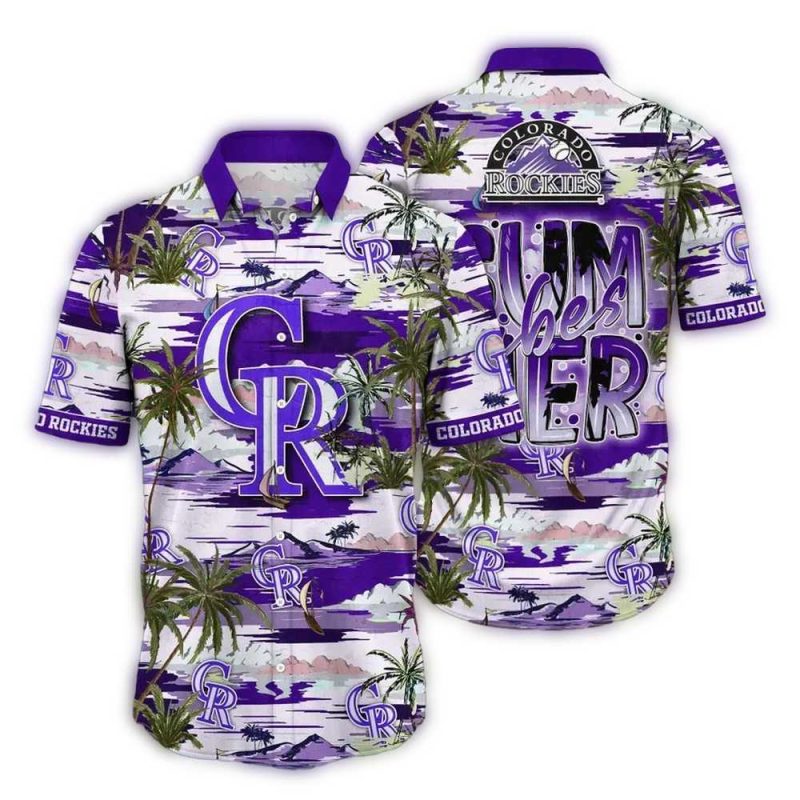 Colorado Rockies Summer Vibes Hawaiian Shirt 1