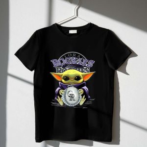 Colorado Rockies Yoda Baseball T-Shirt For Fans And Collectors
