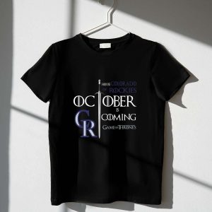 Colorado Rockies Game Of Thrones T-Shirt - Fan Apparel For Sports Lovers