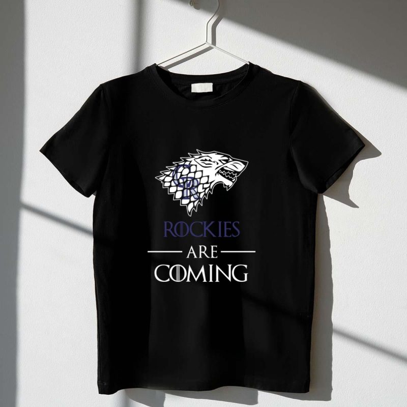 Colorado Rockies stark house are coming funny Game of Thrones shirt t shirt 1 1