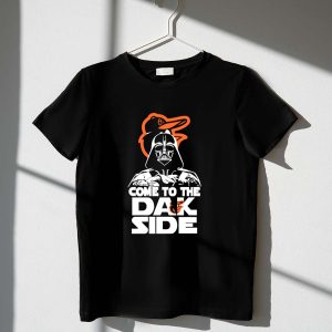 Darth Vader Come To The Dark Side Baltimore Orioles Fan T-Shirt