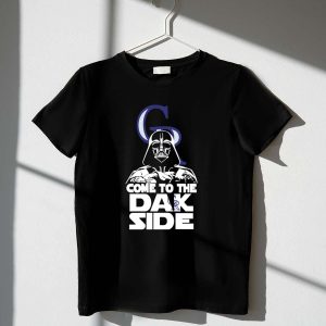 Darth Vader Come To The Dark Side Colorado Rockies Fan T-Shirt