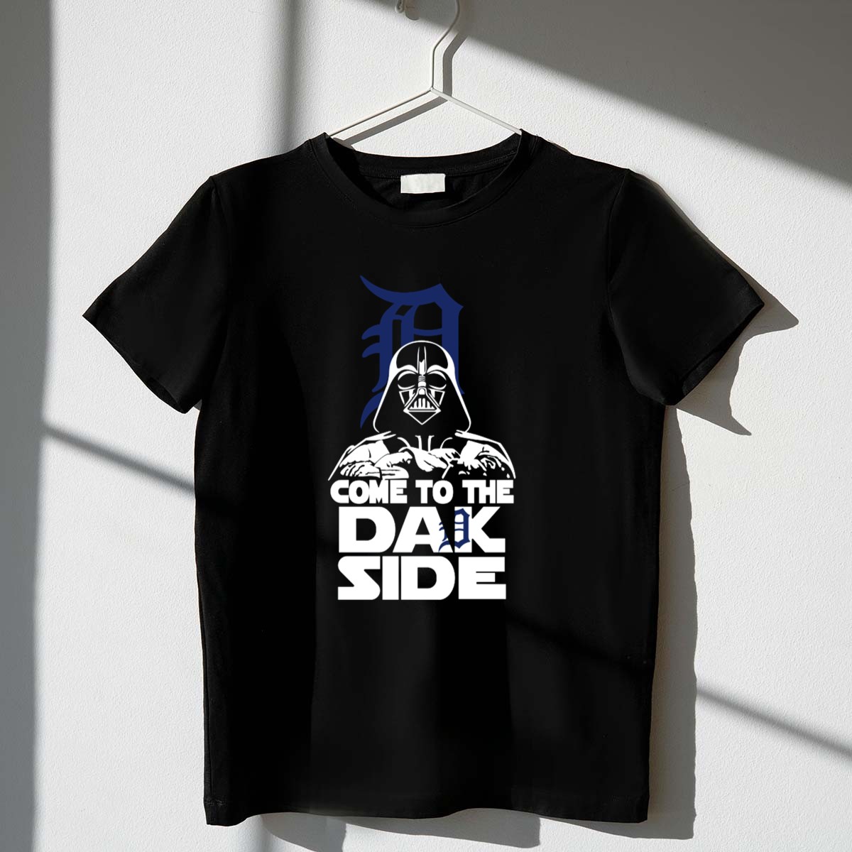 Come to the Dark Side Darth Vader Detroit Tigers T Shirt t shirt 1 1