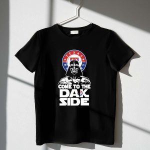Darth Vader Come To The Dark Side Texas Rangers Fan T-Shirt