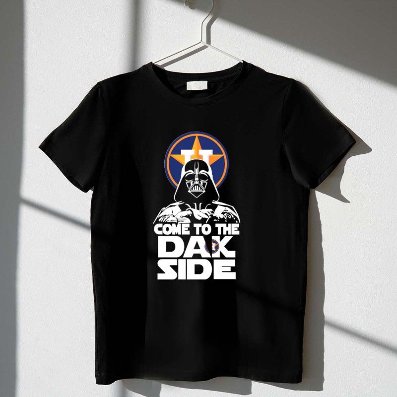 Come to the Dark Side Houston Astros Darth Vader Fan T Shirt t shirt 1 1