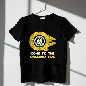 Oakland Athletics Millennium Falcon T-Shirt – Perfect Fan Gear!