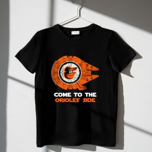 Baltimore Orioles Millennium Falcon T-Shirt - Join The Orioles Side!