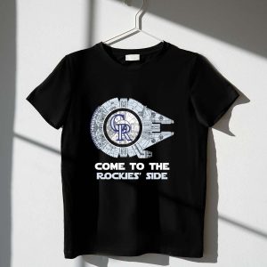 Colorado Rockies Millennium Falcon T-Shirt - Adventure Awaits!