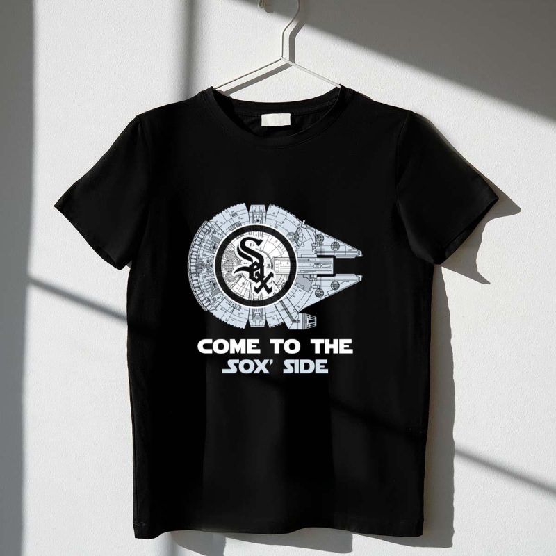 Come to the Sox Side Chicago White Sox Millennium Falcon T Shirt t shirt 1 1