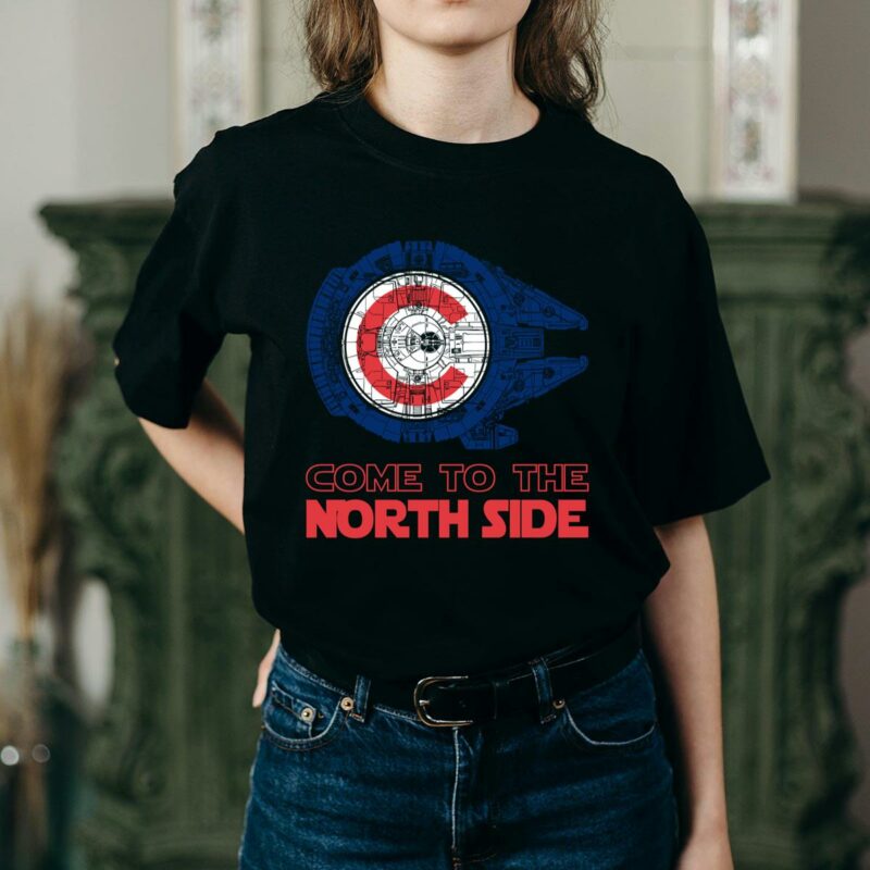 Come to the north side star wars millennium falcon chicago cubs shirt t shirt 2 2.jpg