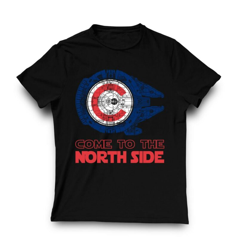 Come to the north side star wars millennium falcon chicago cubs shirt t shirt 3 3.jpg