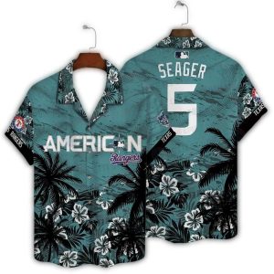 Corey Seager Texas Rangers Hawaiian Shirt - Tropical Fan Apparel
