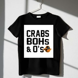 Baltimore Orioles Crabs Bohs And Os T-Shirt For Fans