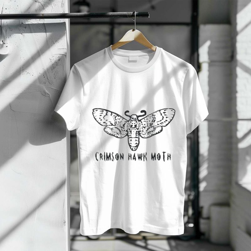 Crimson Hawk Moth Bravest Warriors Graphic T-Shirt For Fans - Image 3