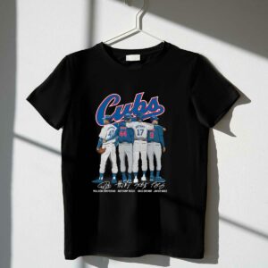 Cubs willson contreras anthony rizzo kris bryant javier baez signatures shirt t shirt 1 1.jpg