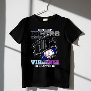Detroit Tigers Virginia Chapter Official T-Shirt - Territory Apparel