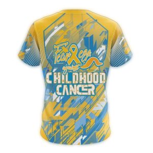 Atlanta Braves Fearless Against Childhood Cancer All-Over Print T-Shirt