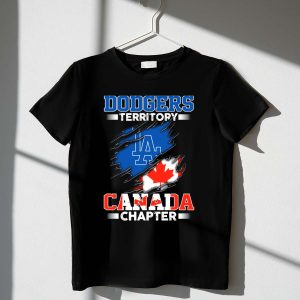 La Dodgers Territory Hawaiian T-Shirt - Canada Chapter Design