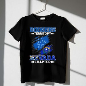 Los Angeles Dodgers Nevada Chapter Battle Born T-Shirt - Fan Apparel