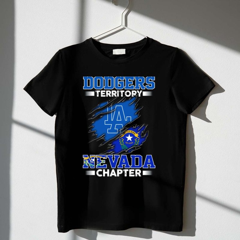 DODGERS TERRITORY LA NEVADA CHAPTER BATTLE BORN T Shirt.jpeg t shirt 1 1
