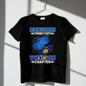 La Dodgers Territory Wisconsin Chapter T-Shirt - Official Fan Apparel