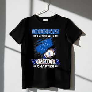 Dodgers Territory Virginia Chapter T-Shirt - Stylish Fan Apparel