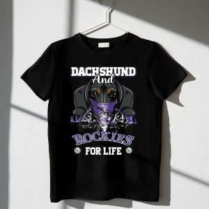 Dachshund Colorado Rockies Life T-Shirt – Perfect For Dog Lovers!