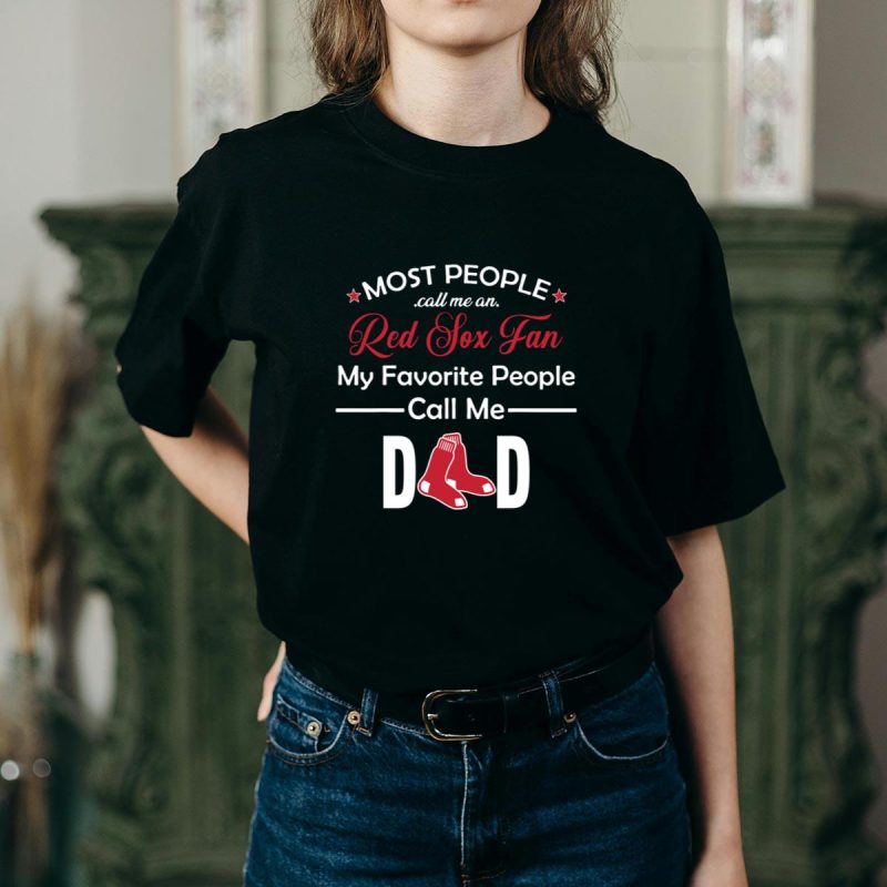 Boston Red Sox Dad T-Shirt - Perfect Father's Day Gift for Fans - Image 2