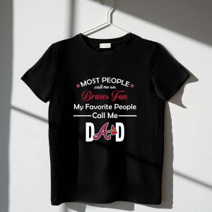 Atlanta Braves Dad T-Shirt - Perfect Father'S Day Gift For Baseball Fans