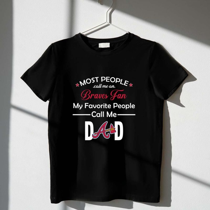 Atlanta Braves Dad T-Shirt - Perfect Father'S Day Gift For Baseball Fans