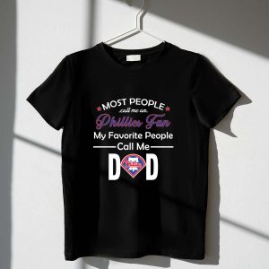 Philadelphia Phillies Dad T-Shirt - Ideal Father's Day Gift for Fans