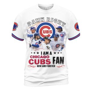 Chicago Cubs Fan Forever All Over Print T-Shirt - Perfect for Die-Hard Fans