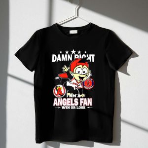 Los Angeles Angels Baseball Fan T-Shirt - Win Or Lose Pride Tee