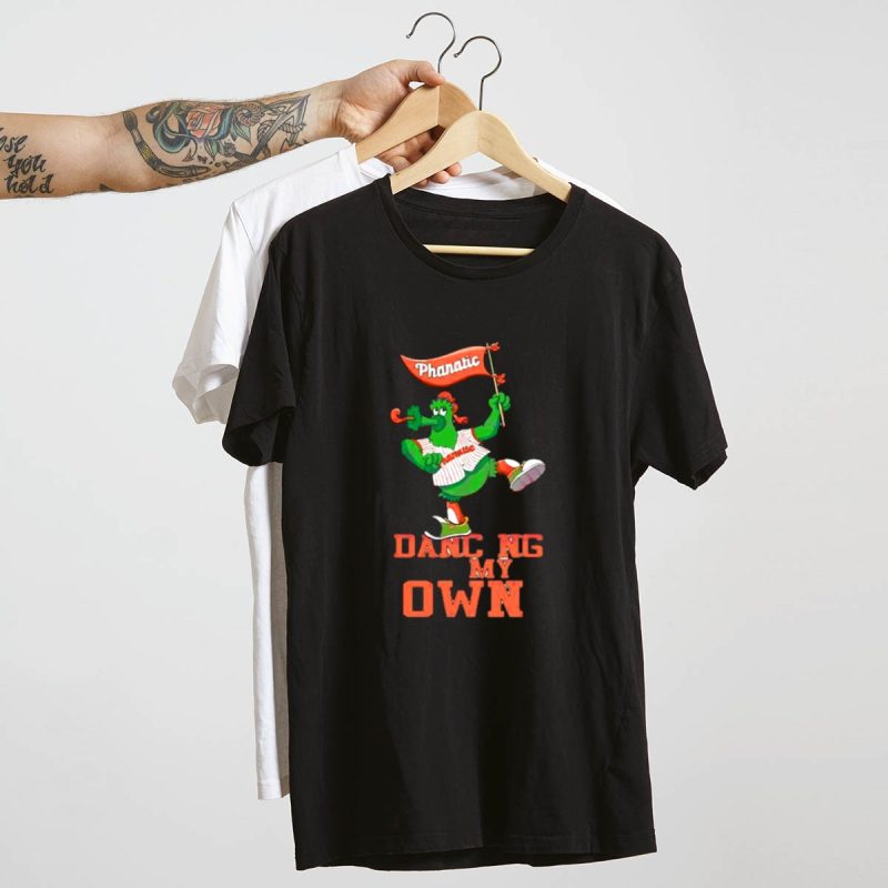 Philadelphia Phillies 'Dancing On My Own' Fan T-Shirt for MLB Supporters - Image 4