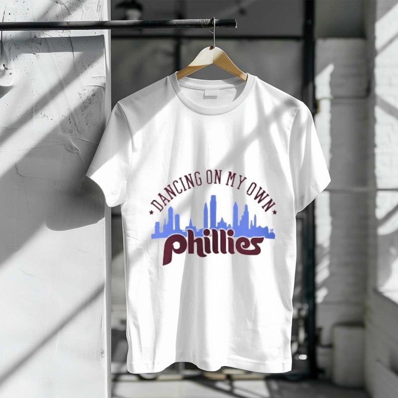 Phillies Skyline T-Shirt - Dancing On My Own Stylish Fan Tee - Image 3