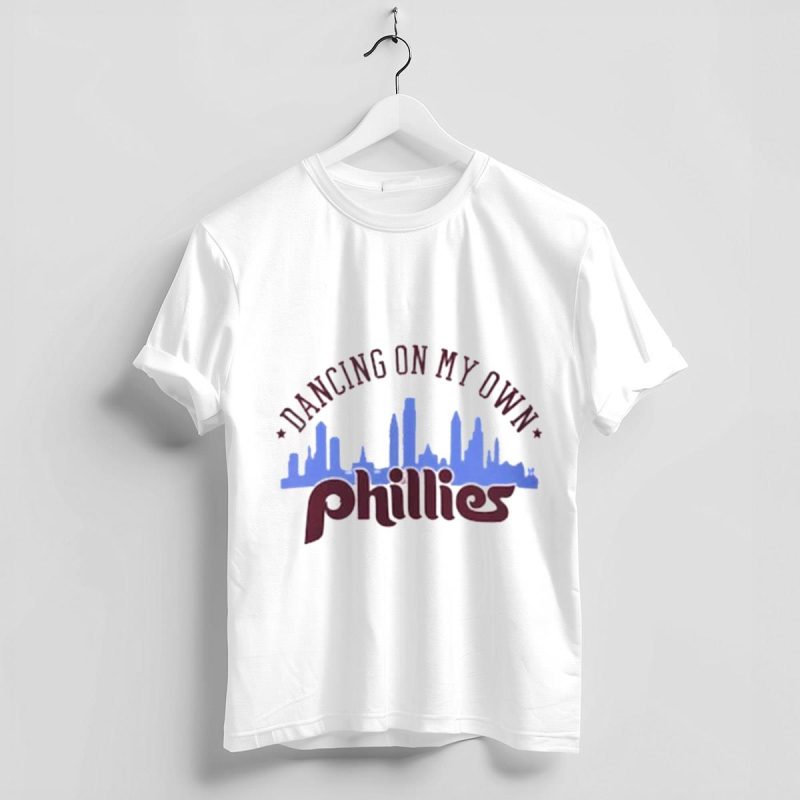 Phillies Skyline T-Shirt - Dancing On My Own Stylish Fan Tee - Image 4