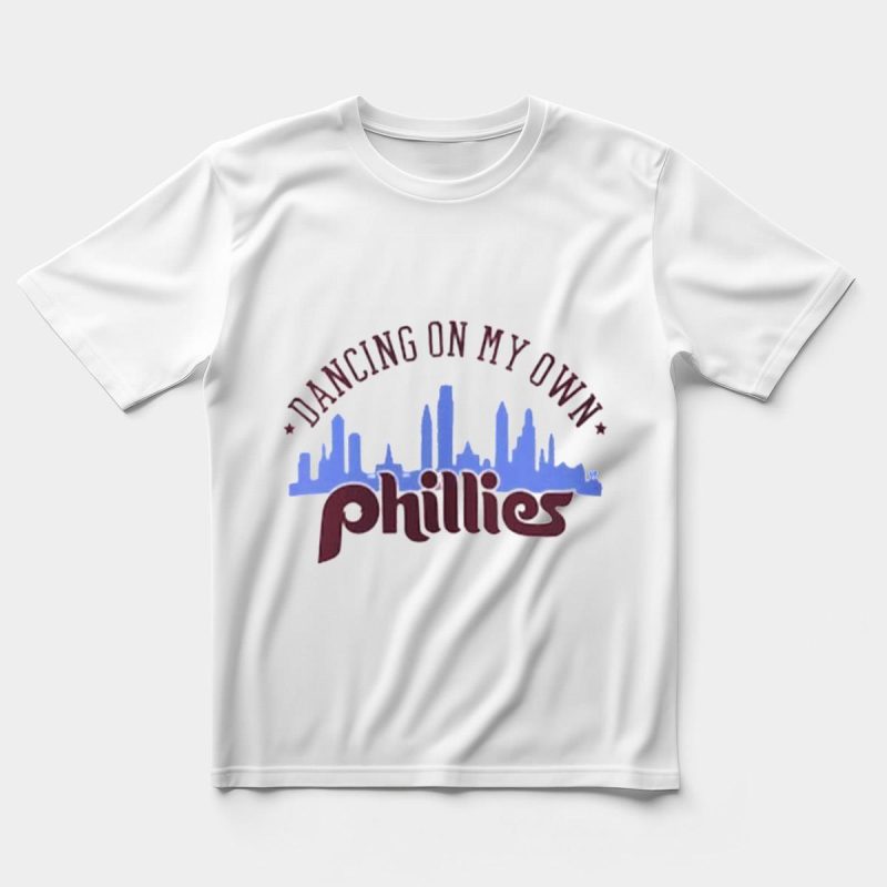 Phillies Skyline T-Shirt - Dancing On My Own Stylish Fan Tee - Image 5