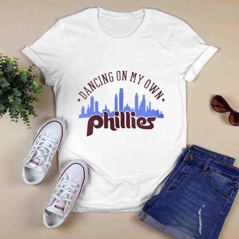 Phillies Skyline T-Shirt - Dancing On My Own Stylish Fan Tee - Image 6