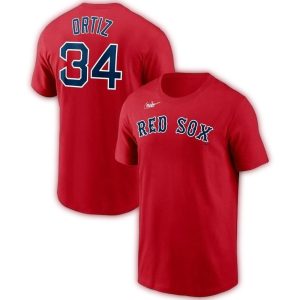 David Ortiz Boston Red Sox All Over Print T-Shirt for Fans