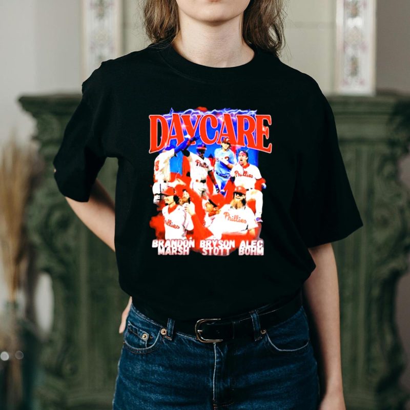 Philadelphia Phillies T-Shirt for Fans – Brandon Marsh, Bryson Stott & Alec Bohm - Image 2