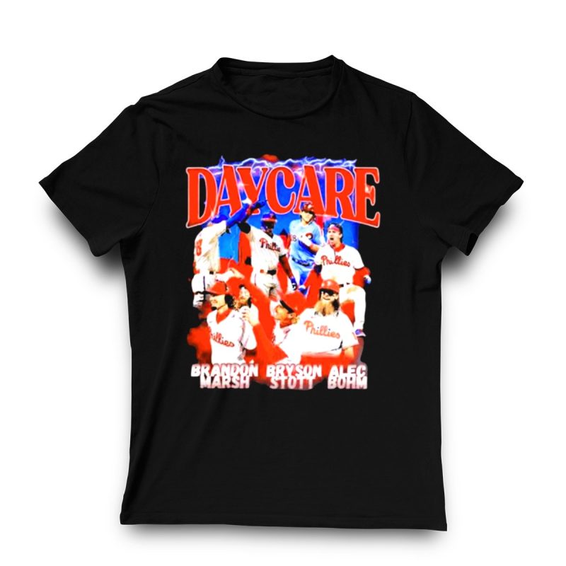 Philadelphia Phillies T-Shirt for Fans – Brandon Marsh, Bryson Stott & Alec Bohm - Image 3
