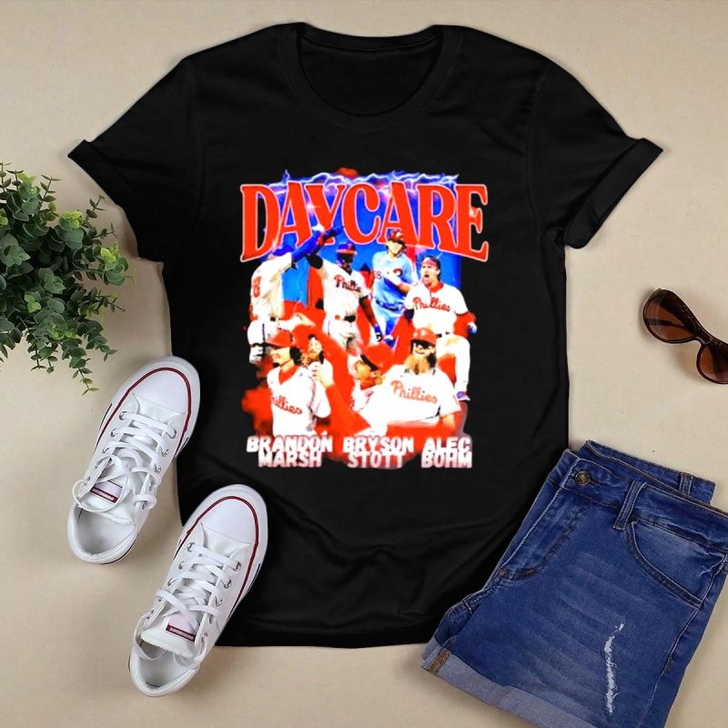 Philadelphia Phillies T-Shirt for Fans – Brandon Marsh, Bryson Stott & Alec Bohm - Image 5