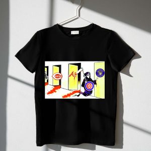 Death Comes For Brewers, Reds, Braves & White Sox - Graphic T-Shirt