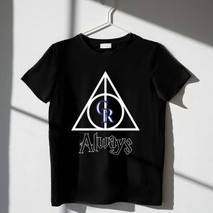Deathly Hallows Inspired Colorado Rockies Fusion T-Shirt